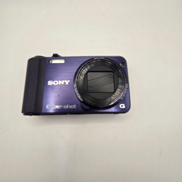 Sony Cyber-Shot 16MP Digital Camera DSC-HX7V HD Movie Blue Box Battery Tested - Picture 1 of 10